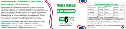 Gélule minceur - Silhouette parisienne - 5 jours