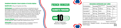 Gélule minceur - Silhouette parisienne - 10 jours